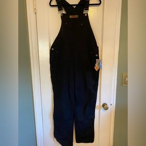 NWT Columbia black overalls - size Medium